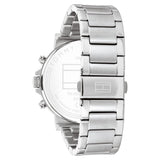 Buy Shop Tommy Hilfiger Tyson Chronograph Grey Dial Silver Steel Strap Watch For Men - 1710604 USA Online