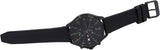 Buy Shop Tommy Hilfiger West Chronograph Black Dial Black Leather Strap Watch For Men - 1791711 USA Online