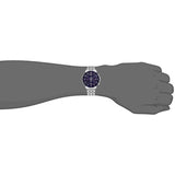 Buy Shop Tommy Hilfiger West Quartz Black Dial Silver Steel Strap Watch For Men - 1791707 USA Online