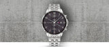 Buy Shop Tommy Hilfiger West Quartz Black Dial Silver Steel Strap Watch For Men - 1791707 USA Online