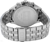 Buy Shop Tommy Hilfiger West Quartz Black Dial Silver Steel Strap Watch For Men - 1791707 USA Online