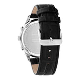 Buy Shop Tommy Hilfiger Weston Chronograph Black Dial Black Leather Strap Watch For Men - 1710502 USA Online
