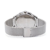 Buy Shop Tommy Hilfiger Weston Chronograph Blue Dial Silver Mesh Bracelet Watch For Men - 1710504 USA Online