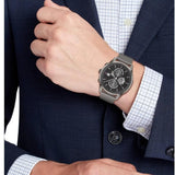 Buy Shop Tommy Hilfiger Weston Chronograph Grey Dial Grey Mesh Bracelet Watch For Men - 1710506 USA Online