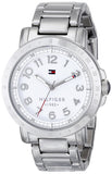 Buy Shop Tommy Hilfiger White Dial Silver Steel Strap Watch for Women - 1781397 USA Online