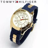 Buy Shop Tommy Hilfiger White Dial Two Tone Steel Strap Watch for Women - 1781307 USA Online