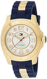 Buy Shop Tommy Hilfiger White Dial Two Tone Steel Strap Watch for Women - 1781307 USA Online