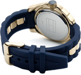 Tommy Hilfiger White Dial Two Tone Steel Strap Watch for Women - 1781307