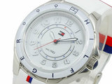 Buy Shop Tommy Hilfiger White Dial White Rubber Strap Watch for Women - 1781271 USA Online