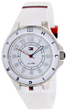 Buy Shop Tommy Hilfiger White Dial White Rubber Strap Watch for Women - 1781271 USA Online