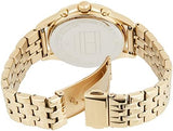 Buy Shop Tommy Hilfiger Whitney Chronograph Quartz Mother of Pearl White Dial Gold Steel Strap Watch For Women - 1782121 USA Online