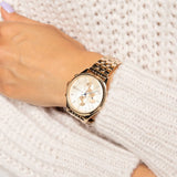 Buy Shop Tommy Hilfiger Whitney Chronograph Quartz Rose Gold Dial Rose Gold Steel Strap Watch For Women - 1782120 USA Online