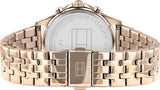 Buy Shop Tommy Hilfiger Whitney Chronograph Quartz Rose Gold Dial Rose Gold Steel Strap Watch For Women - 1782120 USA Online