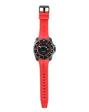Buy Shop Tommy Hilfiger Windsurf Black Dial Red Rubber Strap Watch for Men - 1791112 USA Online