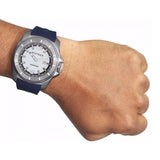 Buy Shop Tommy Hilfiger Windsurf White Dial Blue Rubber Strap Watch for Men - 1791113 USA Online
