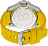 Buy Shop Tommy Hilfiger Windsurf White Dial Yellow Rubber Strap Watch for Men - 1791115 USA Online