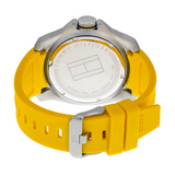 Buy Shop Tommy Hilfiger Windsurf White Dial Yellow Rubber Strap Watch for Men - 1791115 USA Online