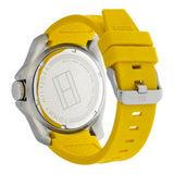 Buy Shop Tommy Hilfiger Windsurf White Dial Yellow Rubber Strap Watch for Men - 1791115 USA Online