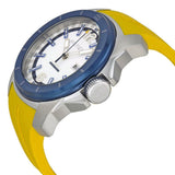 Buy Shop Tommy Hilfiger Windsurf White Dial Yellow Rubber Strap Watch for Men - 1791115 USA Online
