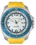 Buy Shop Tommy Hilfiger Windsurf White Dial Yellow Rubber Strap Watch for Men - 1791115 USA Online