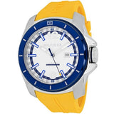 Buy Shop Tommy Hilfiger Windsurf White Dial Yellow Rubber Strap Watch for Men - 1791115 USA Online