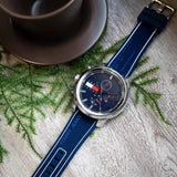 Buy Shop Tommy Hilfiger Wynwood Chronograph Blue Dial Blue Silicon Strap Watch For Men - 1710582 USA Online