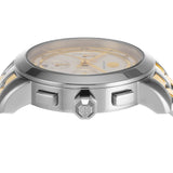 Buy Shop Tory Burch Classic Chronograph White Dial Two Tone Steel Strap Watch for Women - TBW1034 USA Online