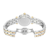 Buy Shop Tory Burch Classic T White Dial Two Tone Steel Strap Watch for Women - TBW9011 USA Online