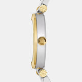 Buy Shop Tory Burch Classic T White Dial Two Tone Steel Strap Watch for Women - TBW9014 USA Online