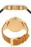 Buy Shop Tory Burch Collins Quartz White Dial Brown Leather Strap Watch for Women - TBW1202 USA Online