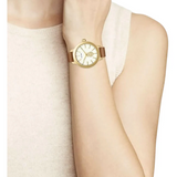 Buy Shop Tory Burch Collins Quartz White Dial Brown Leather Strap Watch for Women - TBW1202 USA Online