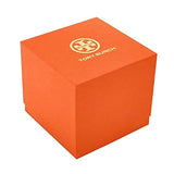 Buy Shop Tory Burch Collins Quartz White Dial Brown Leather Strap Watch for Women - TBW1304 USA Online