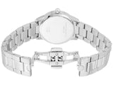 Buy Shop Tory Burch Collins White Dial Silver Steel Strap Watch for Women - TBW1301 USA Online
