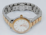 Buy Shop Tory Burch Collins White Dial Two Tone Steel Strap Watch for Women - TBW1305 USA Online