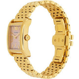 Buy Shop Tory Burch Eleanor Mother of Pearl Pink Dial Gold Steel Strap Watch for Women - TBW1077 USA Online