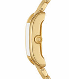 Buy Shop Tory Burch Eleanor White Dial Gold Steel Strap Watch for Women - TBW1060 USA Online