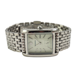 Buy Shop Tory Burch Eleanor White Dial Silver Steel Strap Watch for Women - TBW1069 USA Online