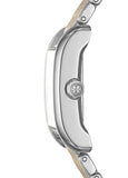 Buy Shop Tory Burch Eleanor White Dial Two Tone Steel Strap Watch for Women - TBW1070 USA Online