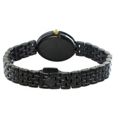 Buy Shop Tory Burch Oval Black Dial Black Steel Strap Watch for Women - TBW6035 USA Online