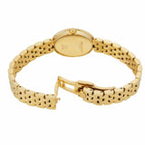 Buy Shop Tory Burch Oval White Dial Gold Steel Strap Watch for Women - TBW6032 USA Online