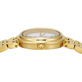 Buy Shop Tory Burch Oval White Dial Gold Steel Strap Watch for Women - TBW6032 USA Online