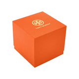 Buy Shop Tory Burch Oval White Dial Gold Steel Strap Watch for Women - TBW6032 USA Online