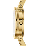 Buy Shop Tory Burch Reva Gold Dial Gold Steel Strap Watch for Women - TBW4025 USA Online
