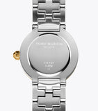 Buy Shop Tory Burch Reva Gold Dial Two Tone Steel Strap Watch for Women - TBW4016 USA Online