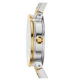 Buy Shop Tory Burch Reva Gold Dial Two Tone Steel Strap Watch for Women - TBW4027 USA Online