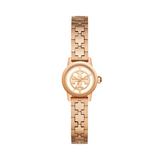Buy Shop Tory Burch Reva Rose Gold Dial Rose Gold Steel Strap Watch for Women - TBW4043 USA Online