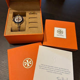 Buy Shop Tory Burch Riva Gold Dial Gold Steel Strap Watch for Women - TBW4029 USA Online