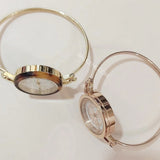 Buy Shop Tory Burch Riva Rose Gold Dial Rose Gold Steel Strap Watch for Women - TBW4037 USA Online