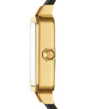 Buy Shop Tory Burch Robinson White Dial Black Leather Strap Watch for Women - TBW1504 USA Online