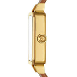 Buy Shop Tory Burch Robinson White Dial Brown Leather Strap Watch for Women - TBW1503 USA Online